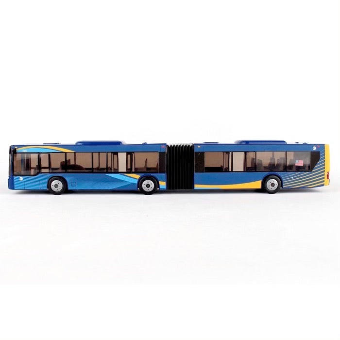 Megableu - Autobus Per Assemblare Olympique DE Marsiglia- 319 Mattoni Da Costruzione - Modellino Licenza Ufficiale Om - Gioco Di Costruzione Per Adulti E Bambini - Idea Regalo Fan - Sostenere Calcio