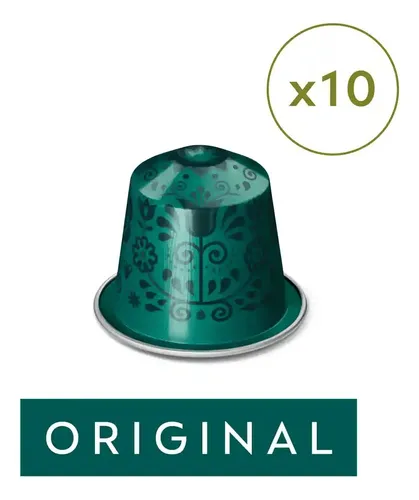 Café World Explorations Stockholm Lungo x 10 Cápsulas Original Nespresso