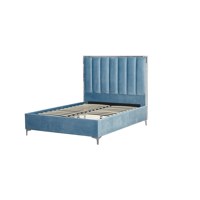 CAMA QUEEN 1.53X2.03M BBT6879# LIGHT BLUE YHV#57