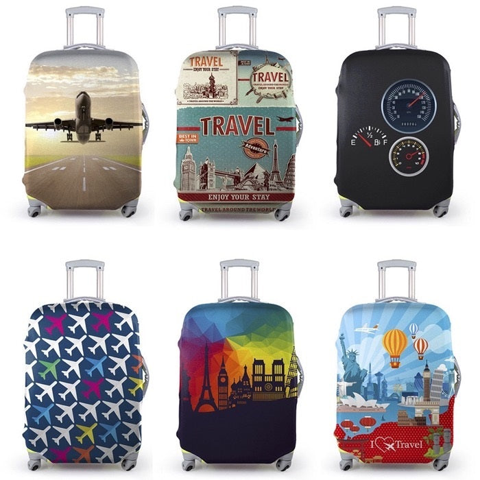 Funda Transparente Para Maleta De 22 Pulgadas - PVC Impermeable, Protección Contra Rayaduras, Ligera