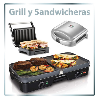 GRILL Y SANDWICHERAS