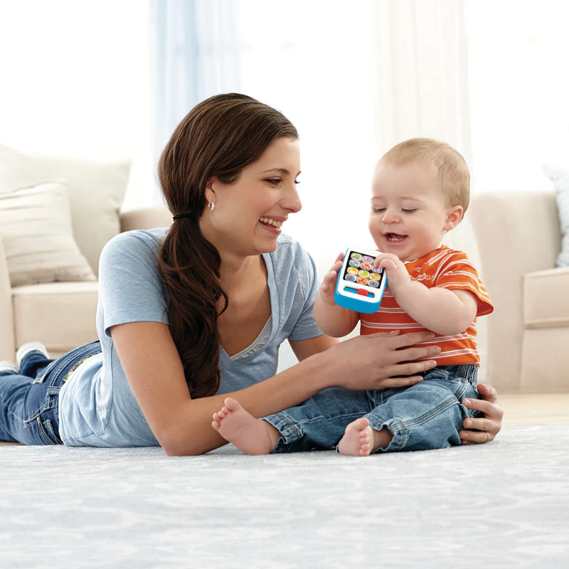 FISHER-PRICE, SMARTPHONE AZUL DE APRENDIZAJE