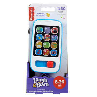 FISHER-PRICE, SMARTPHONE AZUL DE APRENDIZAJE