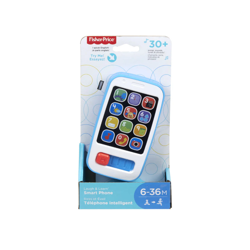 FISHER-PRICE, SMARTPHONE AZUL DE APRENDIZAJE