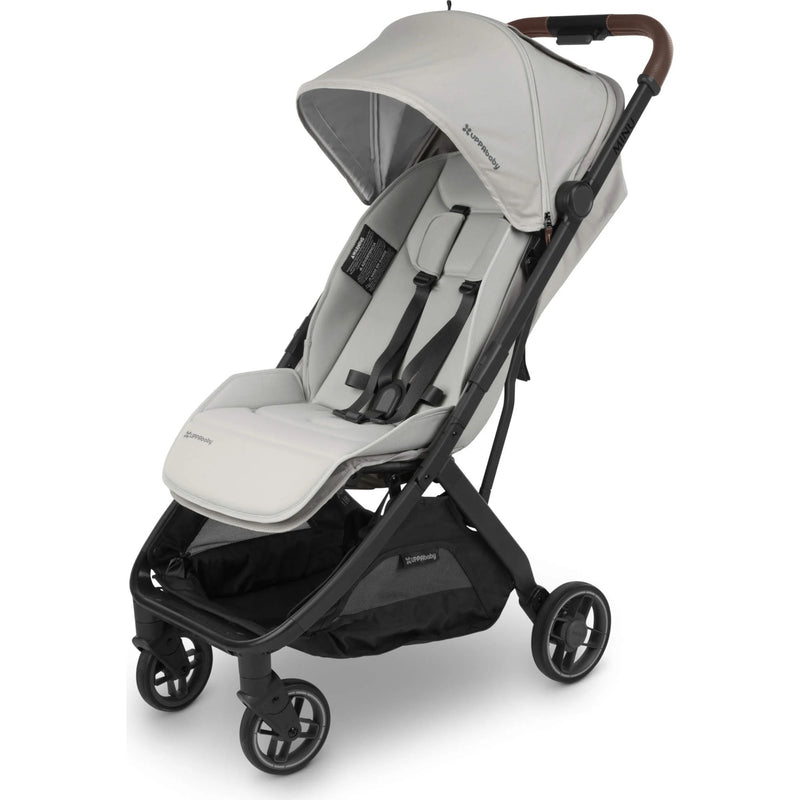 UPPABABY MINU COCHECITO SAVANNAH V3 ( PEARL GRAY-MELANGE-CARBON-CHESNUT HANDLEBAR)