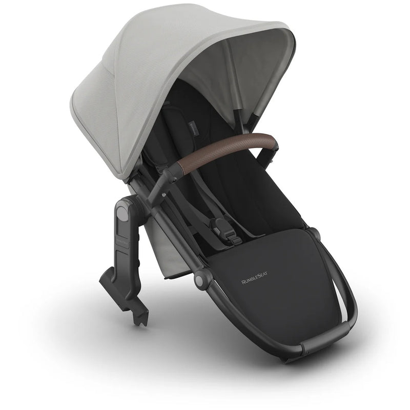 UPPABABY RUMBLESEAT V3 SAVANNAH (PEARL GRAY JACQUART-CARBON-CHESTNUT HANDLE BAR)
