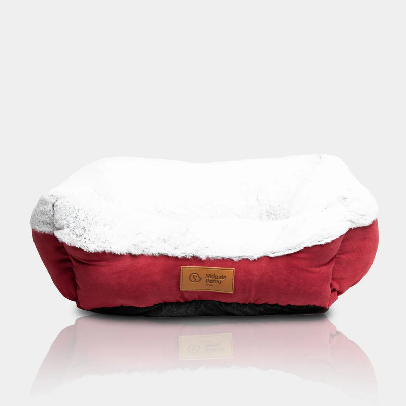 CAMA PARA PERROS ROJA - LARGE