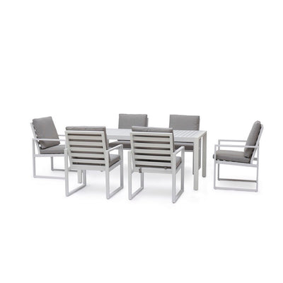 JUEGO DE COMEDOR DE 6 PUESTOS PARA EXTERIOR