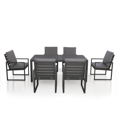 JUEGO DE COMEDOR DE 6 PUESTOS PARA EXTERIOR