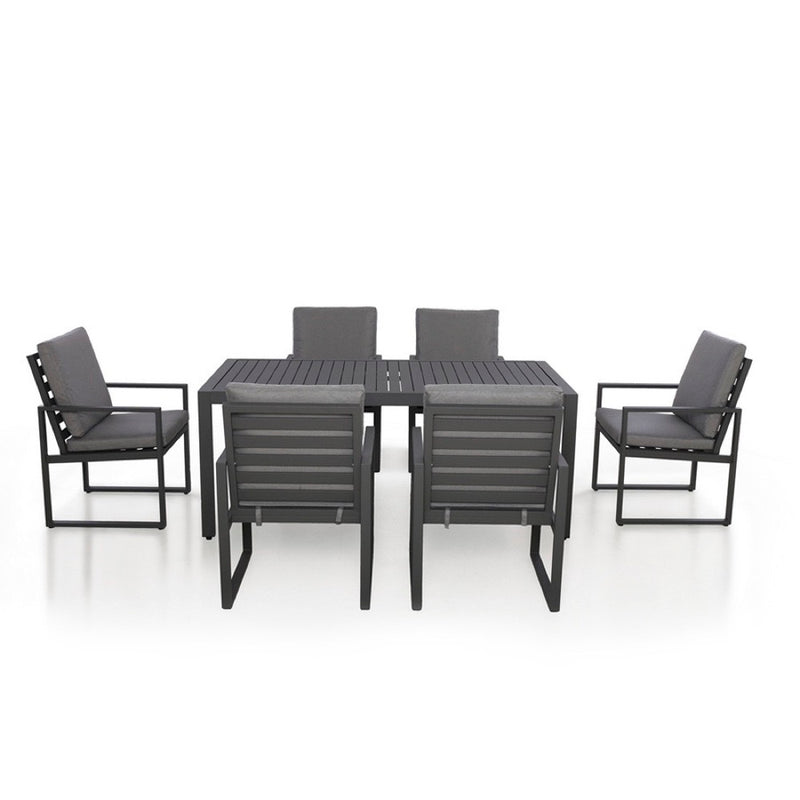 JUEGO DE COMEDOR DE 6 PUESTOS PARA EXTERIOR