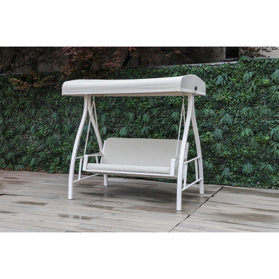 Silla columpio color blanco 189*118*179