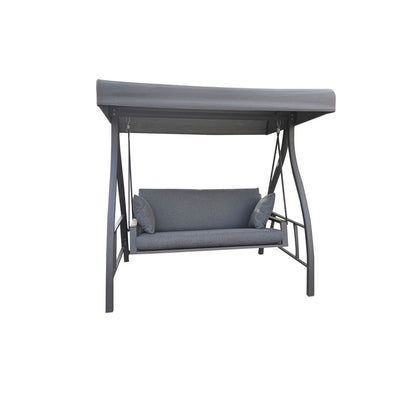 Silla columpio color gris oscuro 189*118*179
