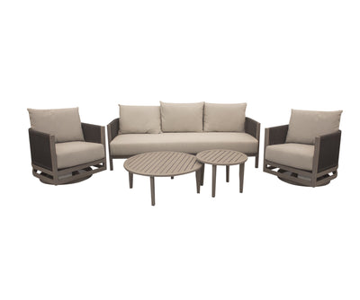 Set de Sofa ,Â  Sofa giratorio + mesita de centro / color gris