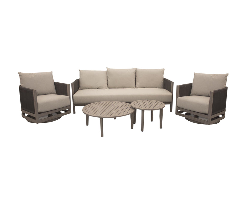 Set de Sofa ,Â  Sofa giratorio + mesita de centro / color gris