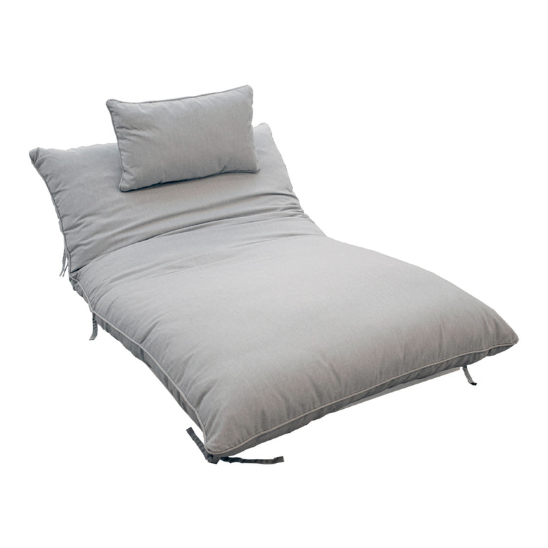Sofa cama color blanco / gris claro 190*120*41