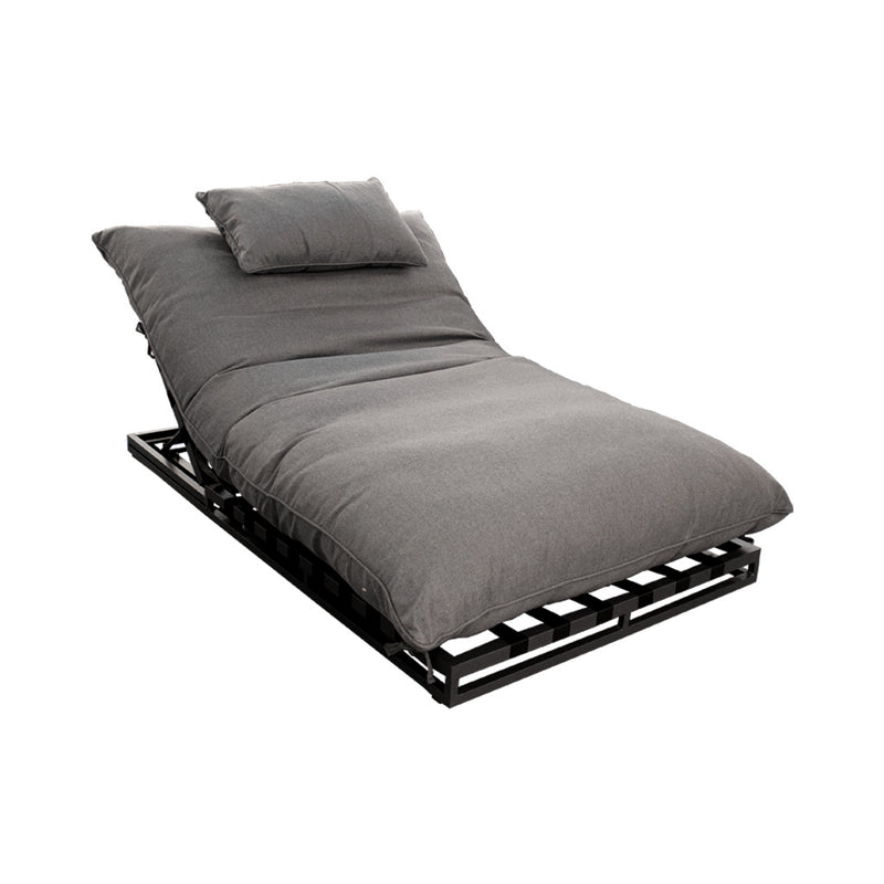 Sofa cama color gris oscuro 190*120*41