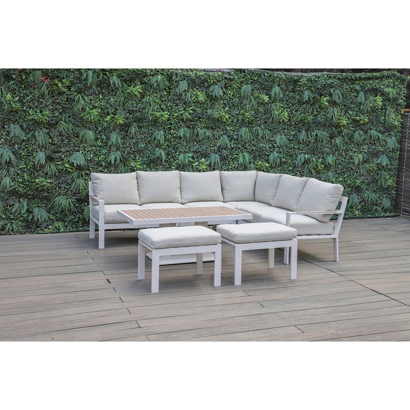 set sofa + otoman + mesa de centro blanco 174*72*72 195*72*72 65*45*38.5 130*75*51.5/74.5
