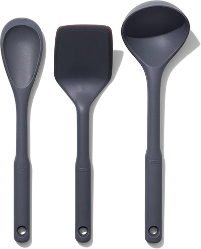 JUEGO DE UTENSILIOS DE SILICONA DE (3 PIEZAS)