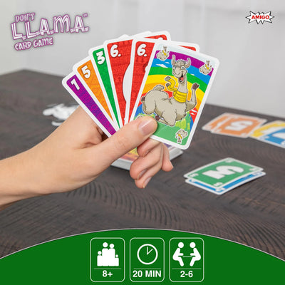 LLAMA JUEGO DE CARTAS NUMERICAS