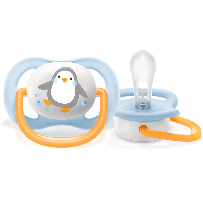 1 CHUPETE ULTRA AIR 0-6M GIRL PENGUIN- INCLUYE CAJA ESTERILIADORA