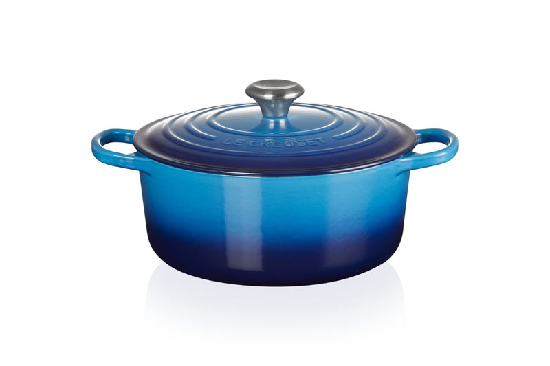 CACEROLA OVEN REDONDA  18CM-BLUE
