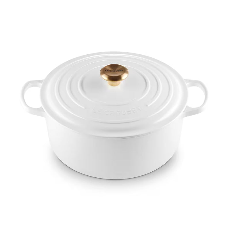 CACEROLA OVEN REDONDA 28CM-WHITE GOLD