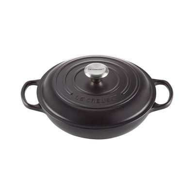 CACEROLA BRAISER 30 CM-MATTE BLACK