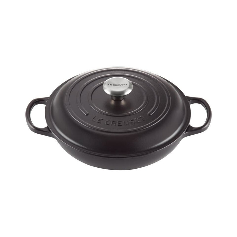 CACEROLA BRAISER 30 CM-MATTE BLACK