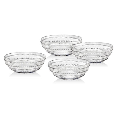 PLATO CEREAL 500ML / 4PCS SET CLEAR