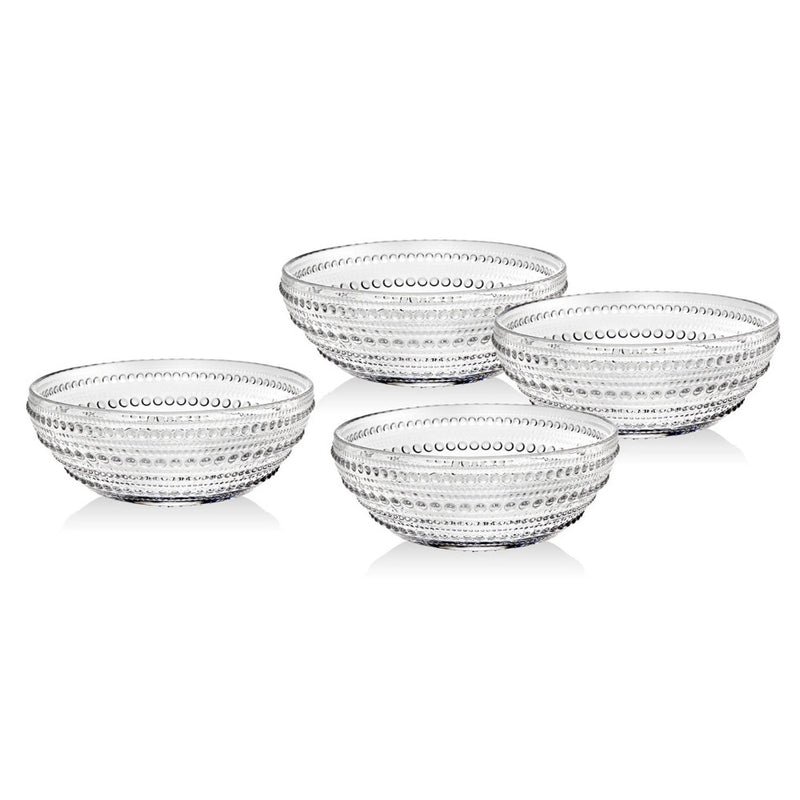 PLATO CEREAL 500ML / 4PCS SET CLEAR