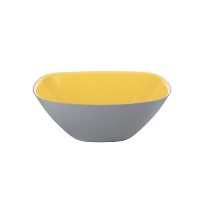 BOWL DE 20 CM (GRIS Y AMARILLO) BOWL DE 20 CM (GRIS Y AMARILLO)