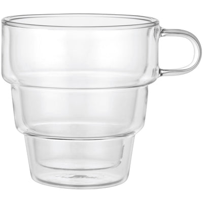 TAZAS DE VIDRIO DE 300ML / SET DE 2 PZAS TAZAS DE VIDRIO DE 300ML / SET DE 2 PZAS