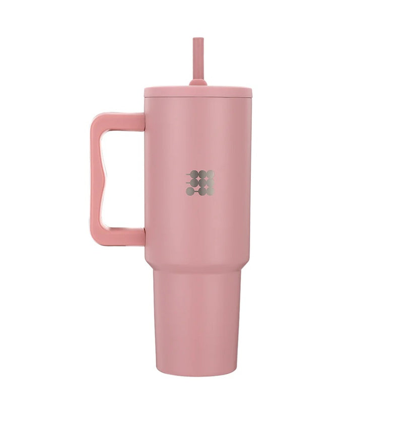 CUBITT TUMBLER CON CARRIZO 40oz-DUSTY PINK