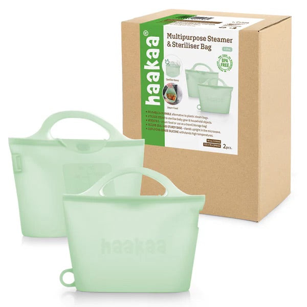 HAAKAA BOLSA DE SILICON PARA ESTERILIZAR