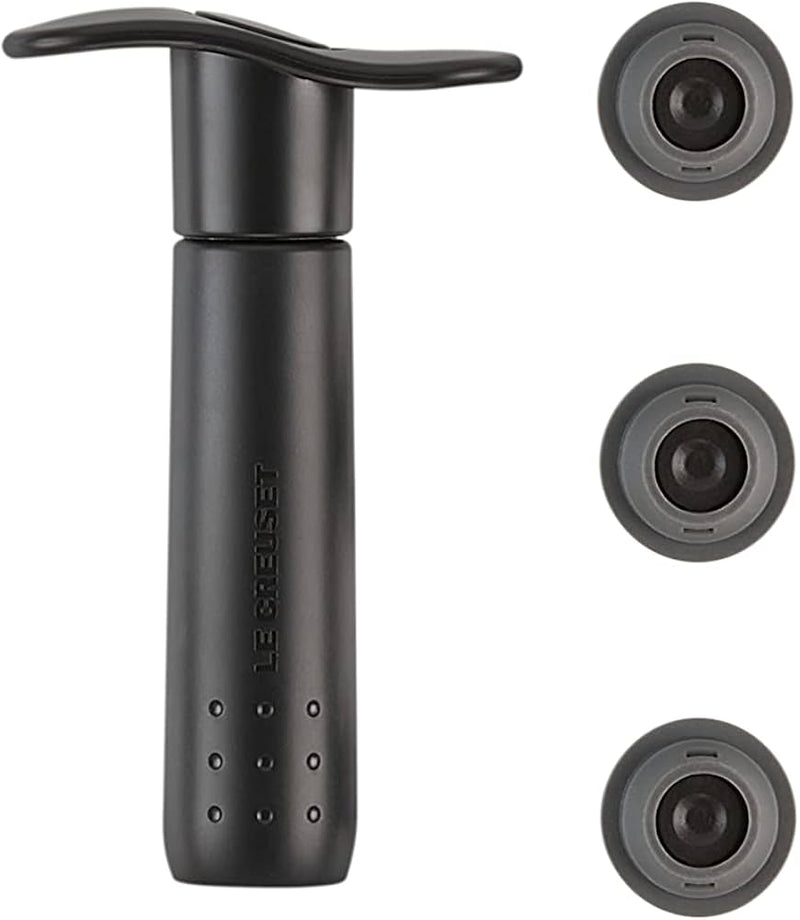 BOMBA DE VINO PLASTICO-NEGRO