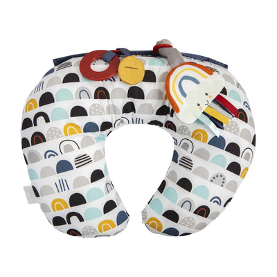 ALMOHADA DE APOYO BOPPY TUMMY-NEGRO, BLANCO Y ARCOÍRIS ALMOHADA DE APOYO BOPPY TUMMY-NEGRO, BLANCO Y ARCOÍRIS