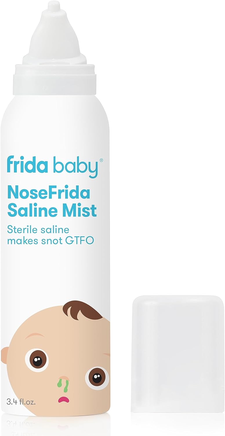 spray de solución salina alivio nasal