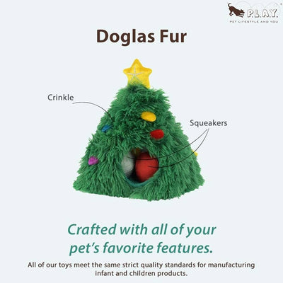 ARBOL NAVIDEÑO JUGUETE DE PERRO - VERDE