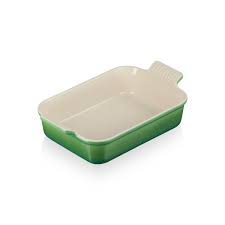 HERITAGE BANDEJA RECTANGULAR PARA HORNO-BAMBOO GREEN 26CM