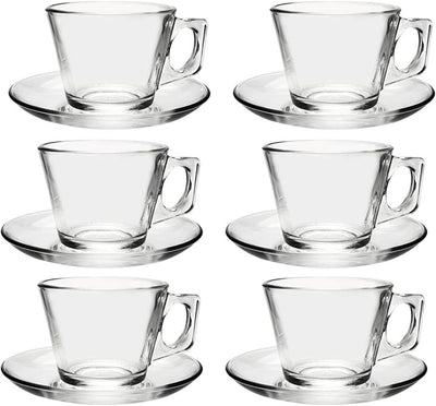 TAZA C/PLATO (VELA) 12 PZAS 195CC/137MM