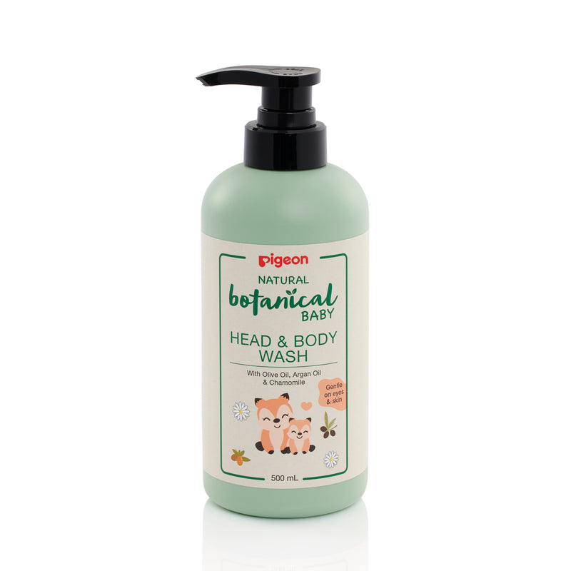 GEL DE CUERPO Y CABEZA P/BEBÉ NATURAL BOTÁNICO 500ML