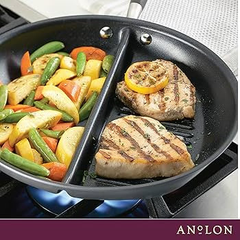 ANOLON ADVANCED SARTEN DIVIDIDO PLANCHA-PLANO 12.5" ANOLON ADVANCED SARTEN DIVIDIDO PLANCHA-PLANO 12.5"