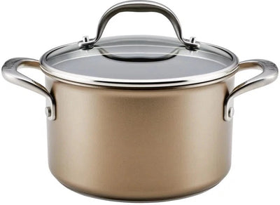 ANOLON ASCEND CACEROLA ANTIADHERENTE CON TAPA 4QT BRONCE ANOLON ASCEND CACEROLA ANTIADHERENTE CON TAPA 4QT BRONCE