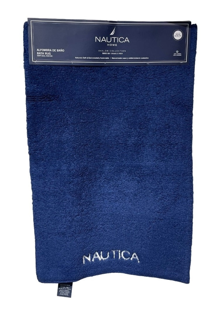 Alfombra de Baño 50X80cm Azul marino