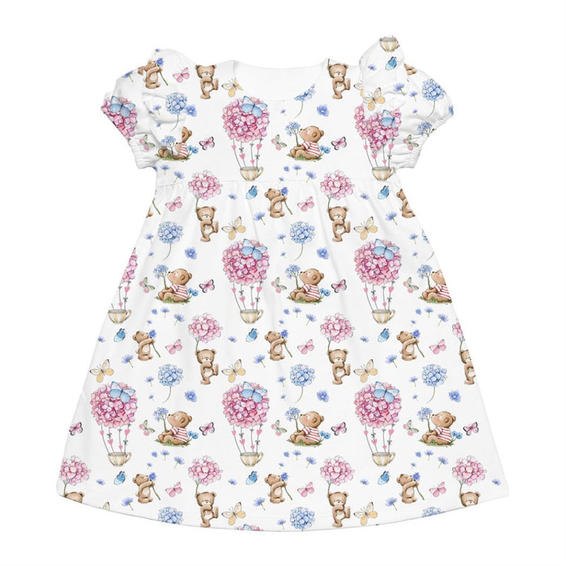 AZALIA PIJAMA DE VESTIDO MANGA CORTA 3-4Y