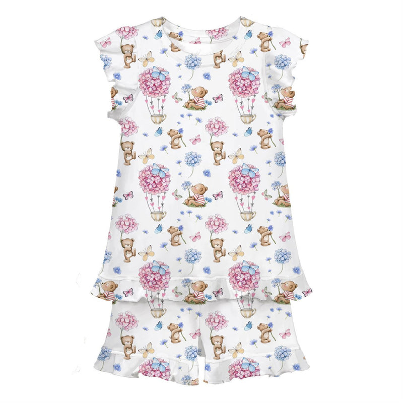 PIJAMA MANGA CORTA PARA NIÑA AZALIA 8-9