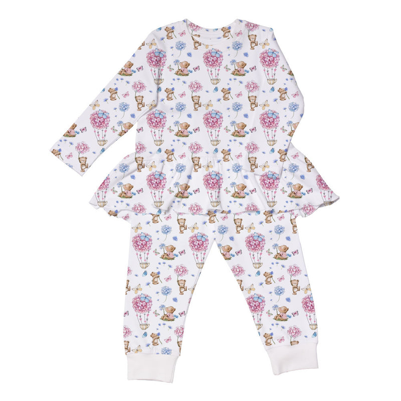 PIJAMA MANGA LARGA PARA NIÑA AZALIA 7-8