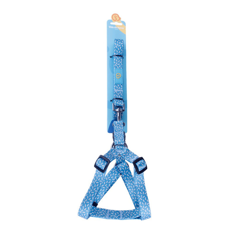 Arnés De Nylon Para Perros Con Correa Turquesa Oscuro Talla Large