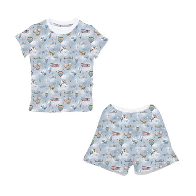 PIJAMA PARA NIÑO MANGA CORTA BALLONS 8-9
