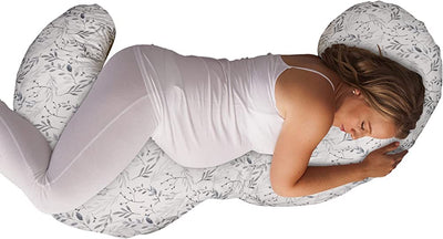 BOPPY ALMOHADA DE EMBARAZO DE CUERPO COMPLETO-GRIS BOPPY ALMOHADA DE EMBARAZO DE CUERPO COMPLETO-GRIS